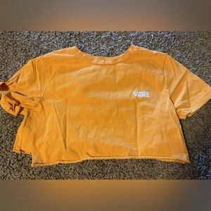 vans crop top